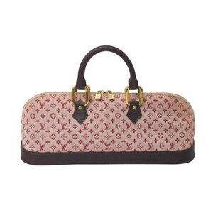 Louis Vuitton Alma Ron Cherry Red Monogram Handbag